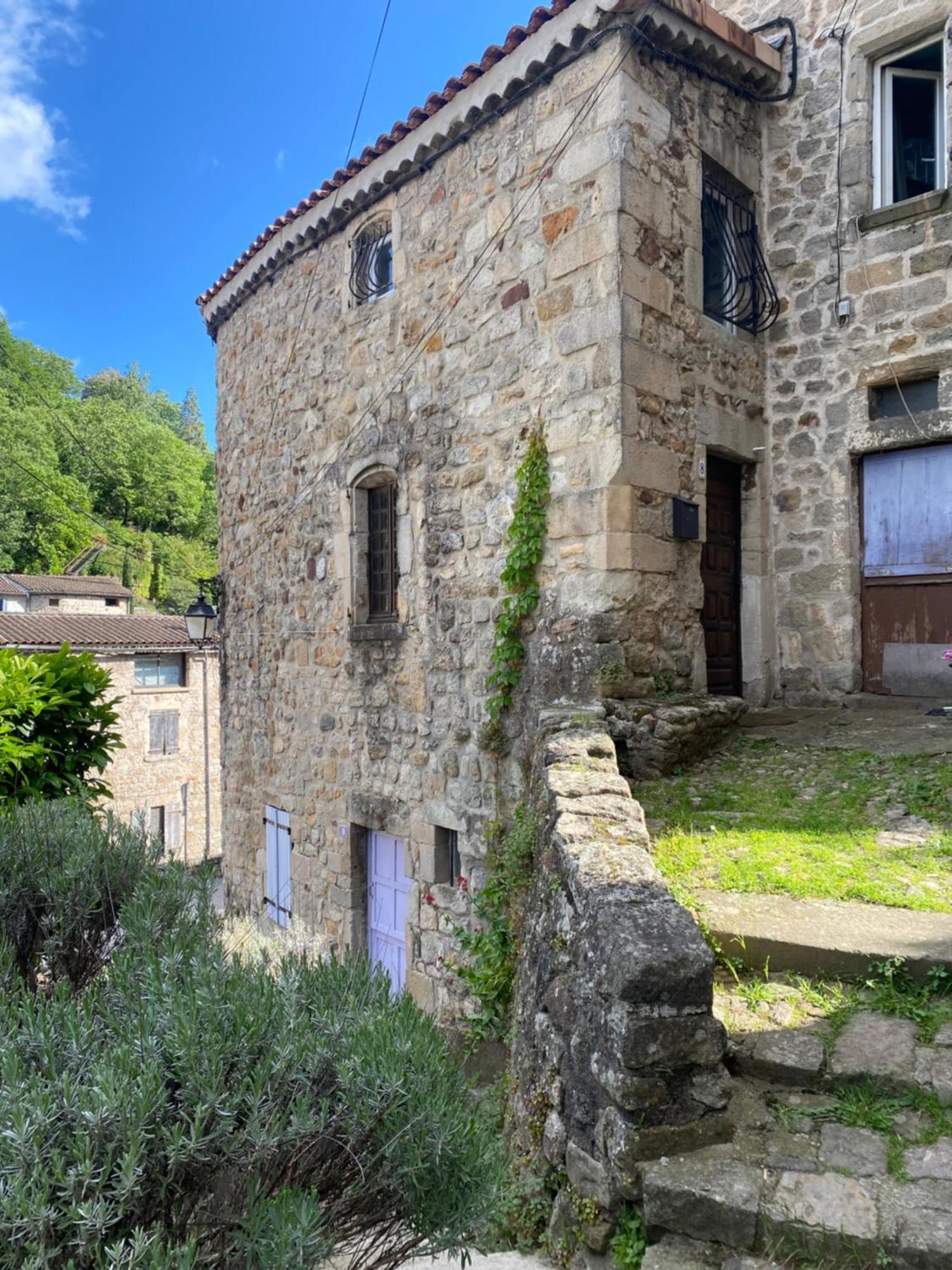Appartement Atypique Largentiere Luaran gambar